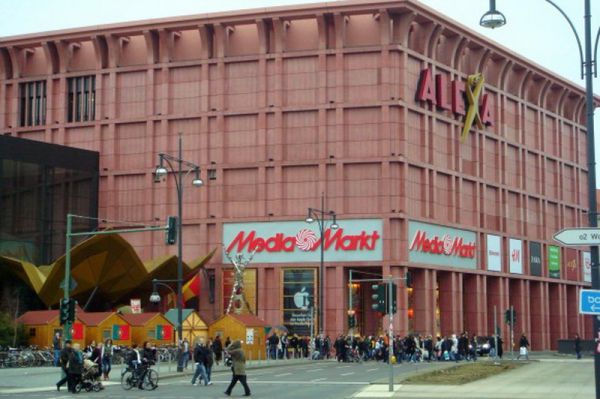 Alexa Shoppingcenters, Berlin geschützt mit Graffiti Magic